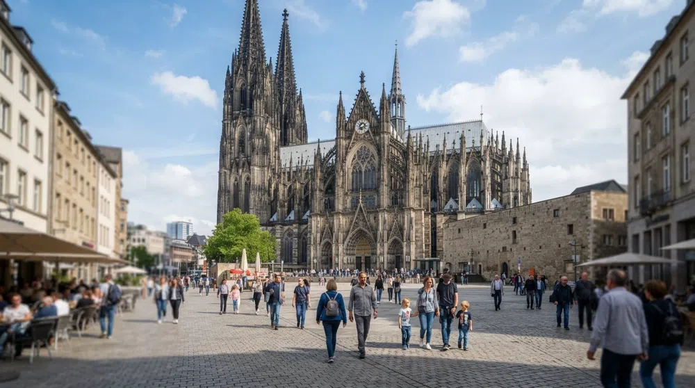 Altstadt-Nord, Cologne: Cathedral Shadows, Kölsch Halls and Riverfront Old Town