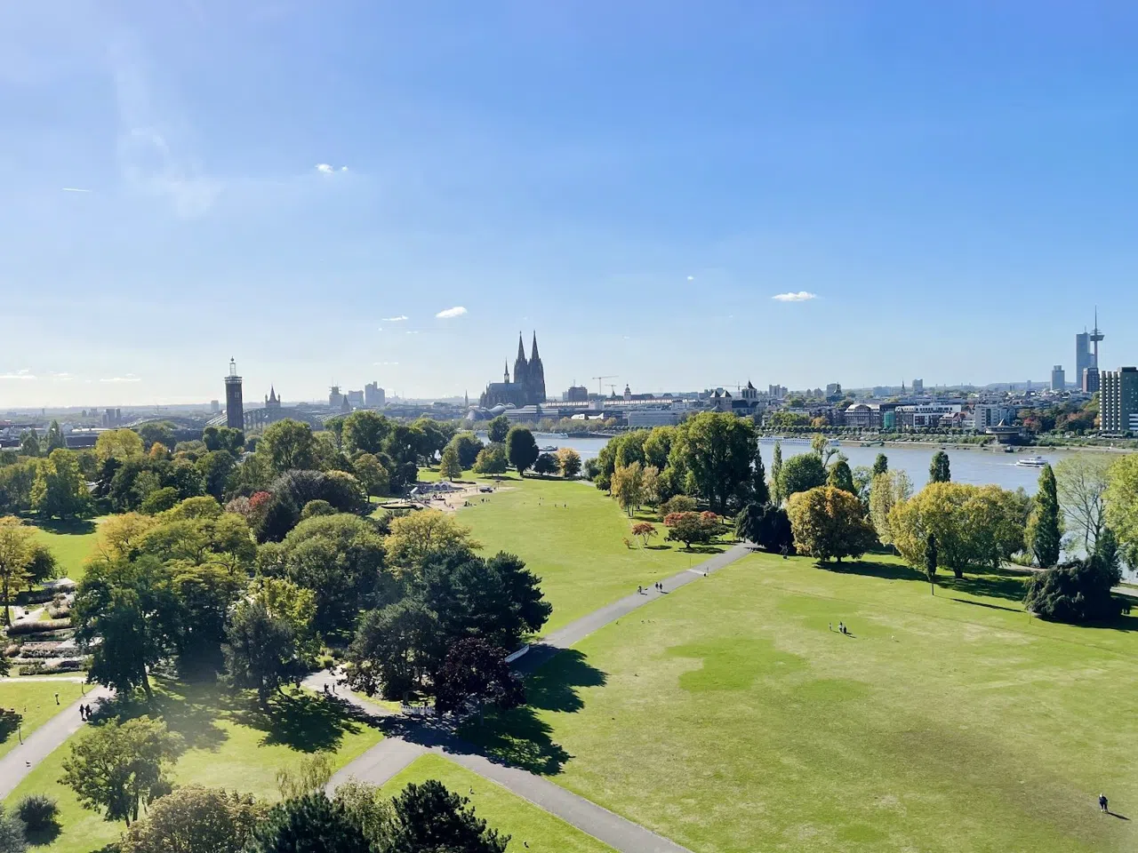 Kölns parker og skoger fra Rhinen til Königsforst