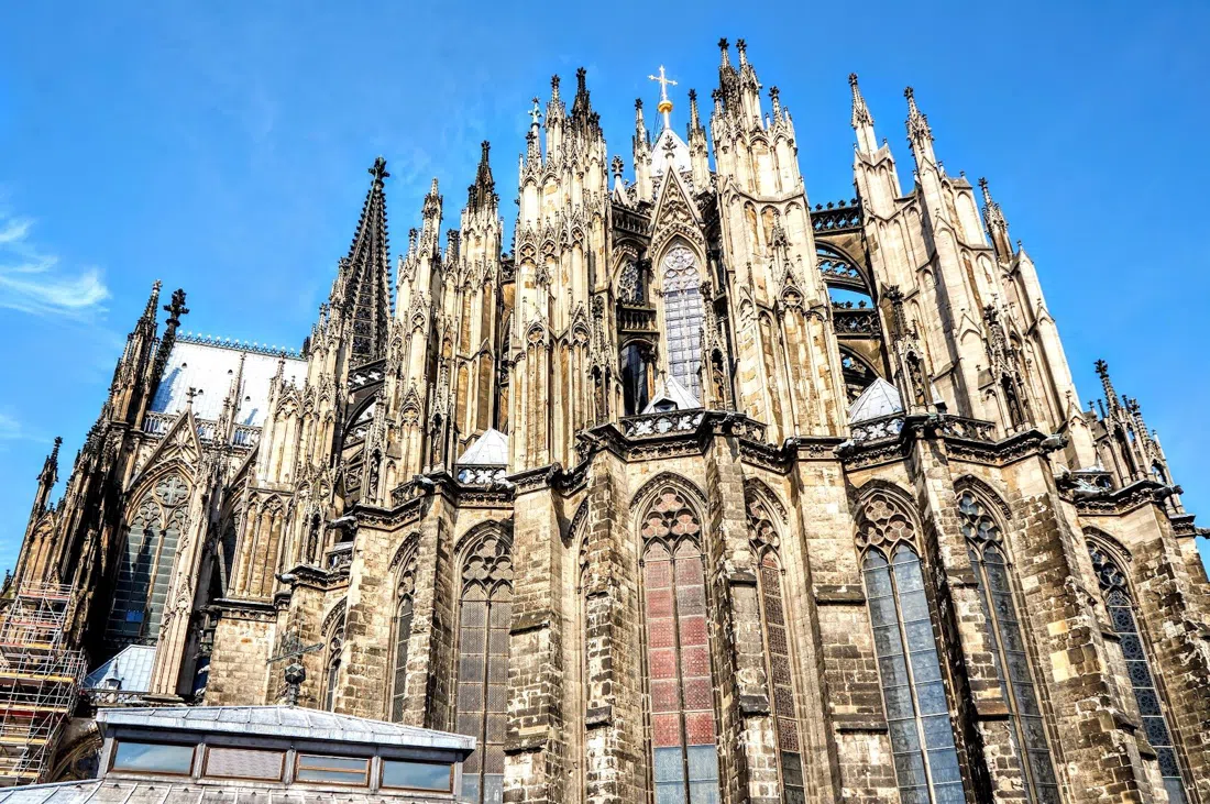 Dionysosmosaikken in situ, Roncalliplatz, Köln
