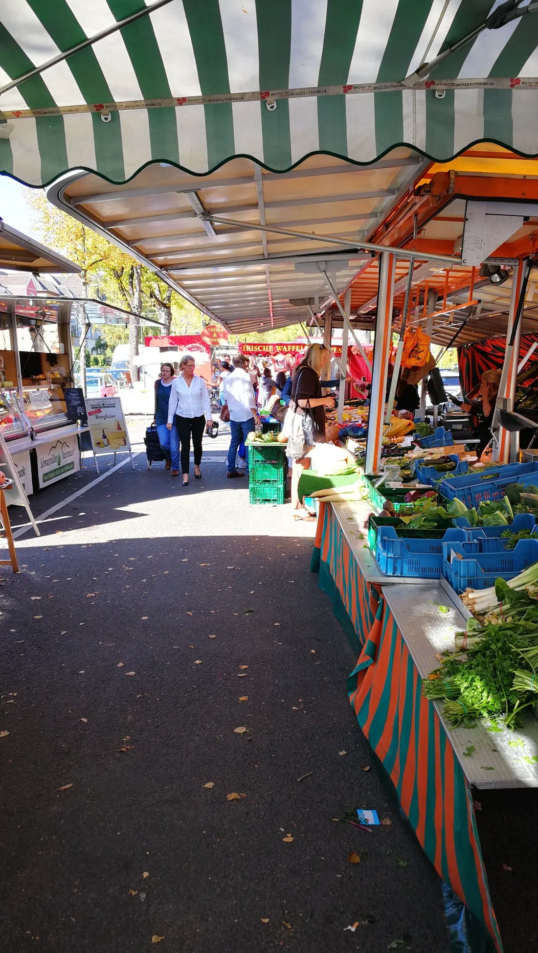 Wochenmarkt Klettenberggürtel, Colonia