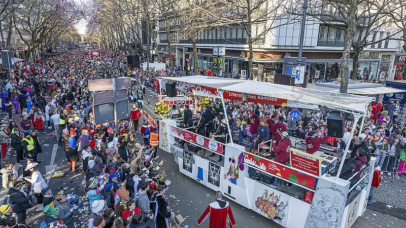 Rosenmontagszug (rosenmandagsoptoget), Köln