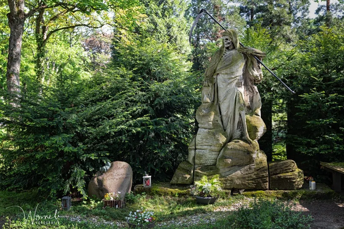 Der Sensenmann — tomba di Johann (Jean) Müllemeister, Colonia