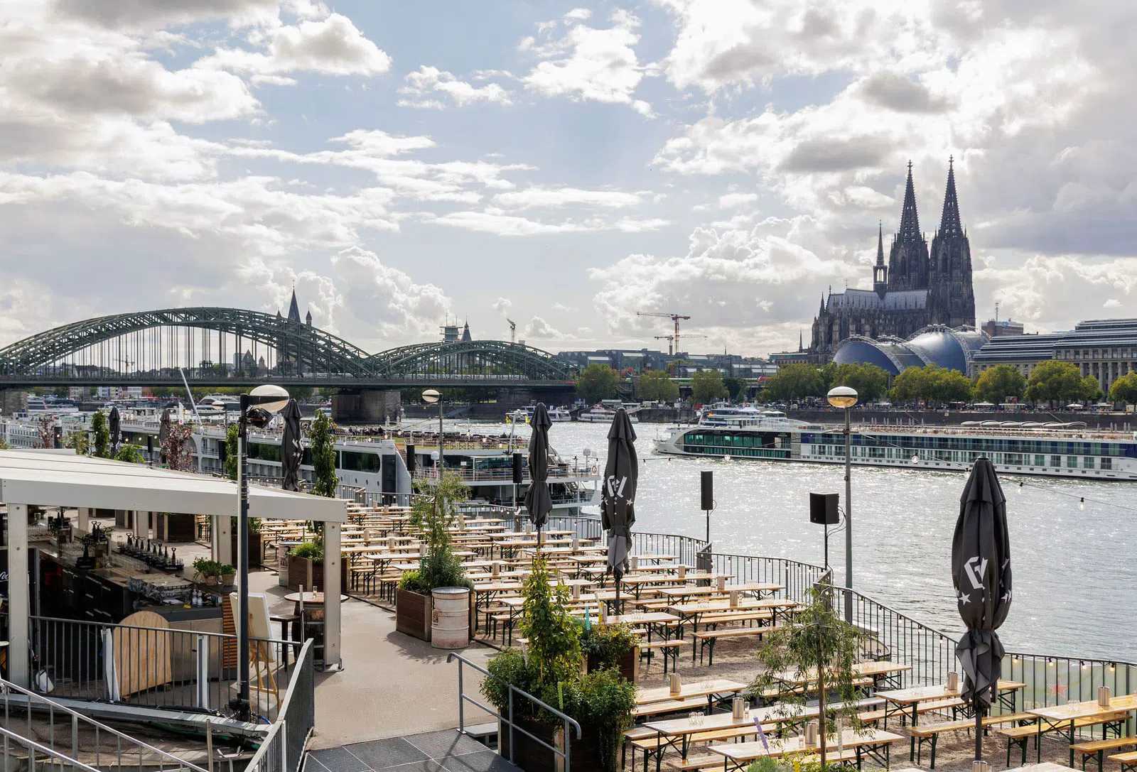 Rheinterrassen Biergarten, Köln